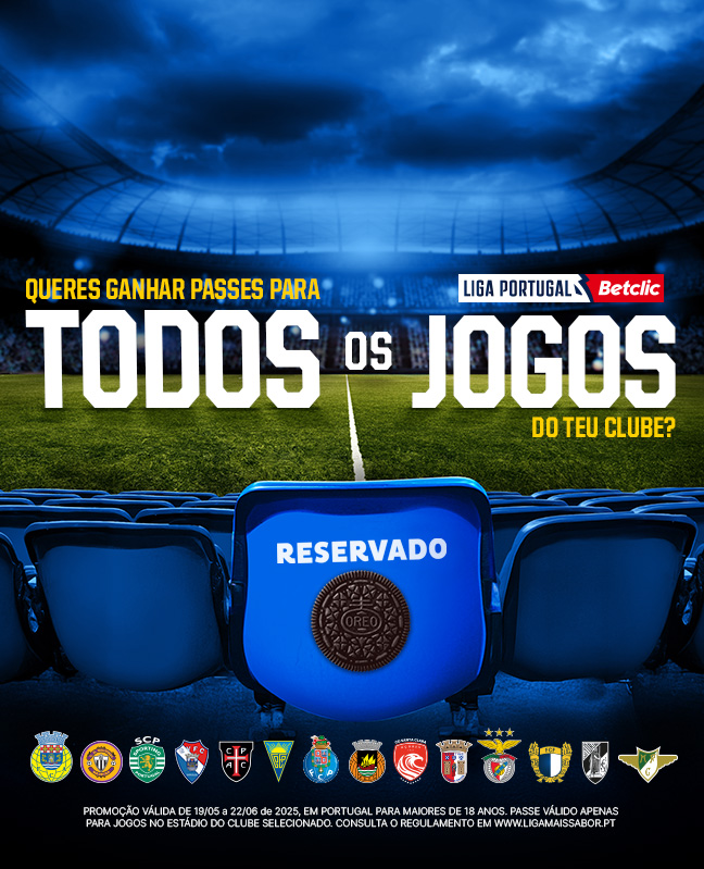 Queres ganhar passes para todos os jogos do teu clube?